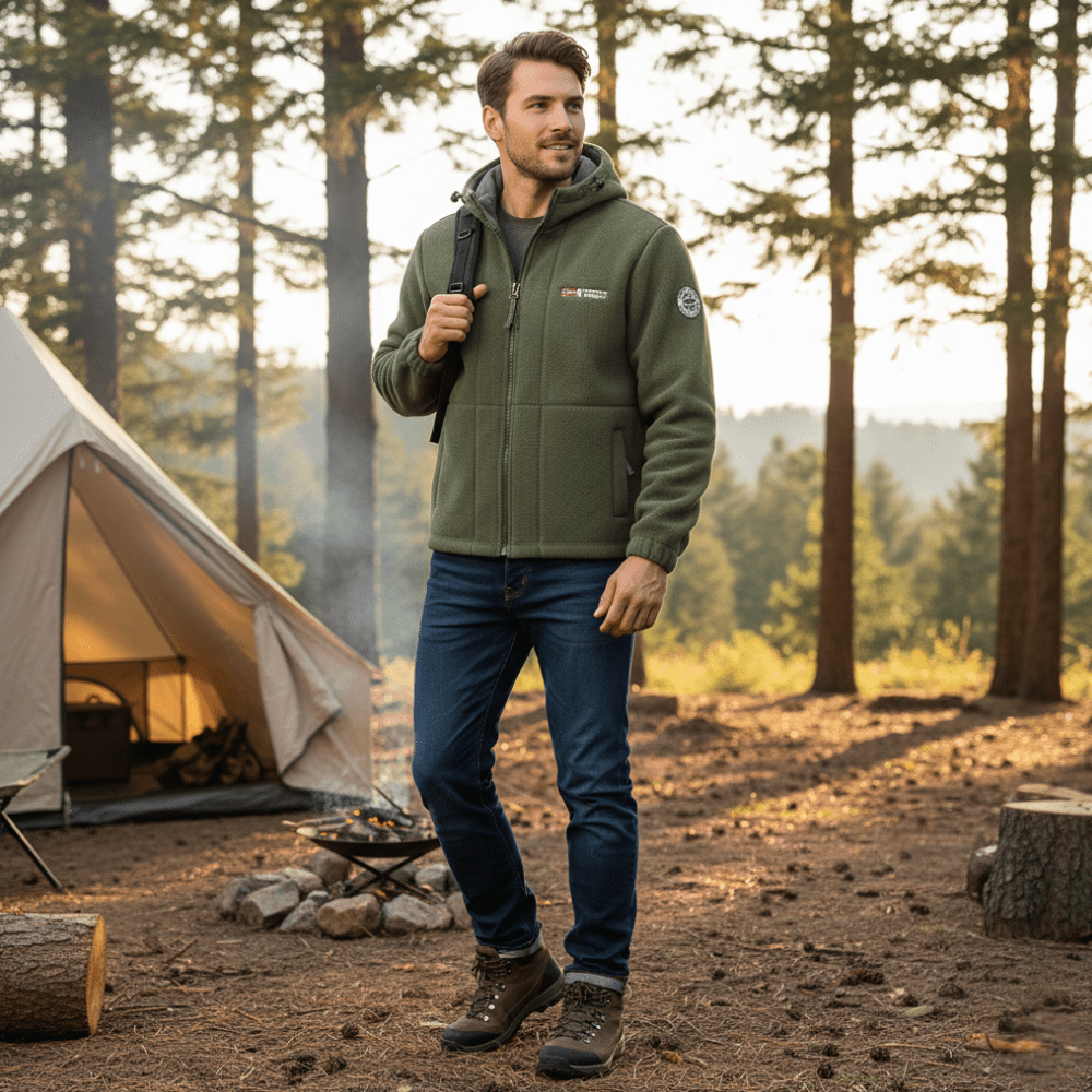 Men’s Fleece Jacket – Warm Outdoor Layer