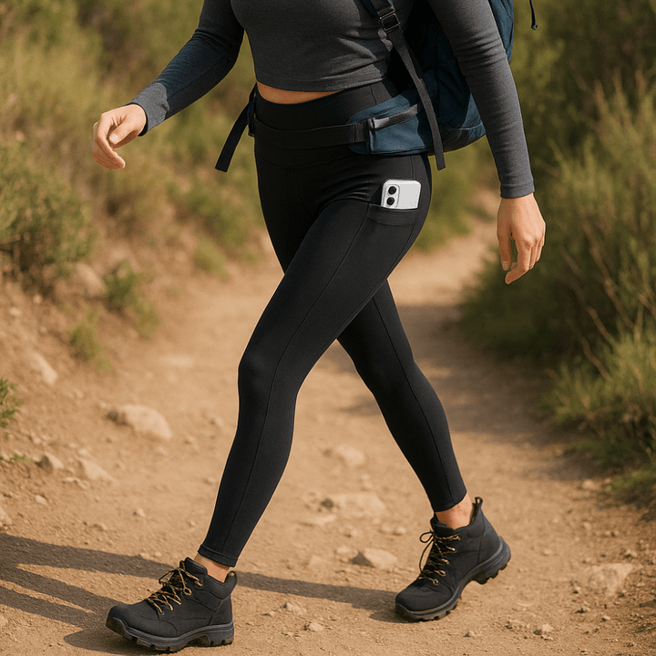 Women’s Stretch Hiking Leggings – High Waist for Outdoor Movement