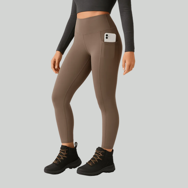 Women’s Stretch Hiking Leggings – High Waist for Outdoor Movement
