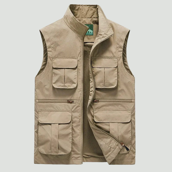 Lightweight Travel Vest – Multi-Pocket & Quick-Dry Design
