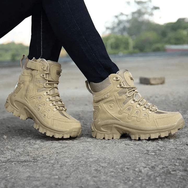 Waterproof Lightweight Outdoor Boots – Grip Support for Field Use