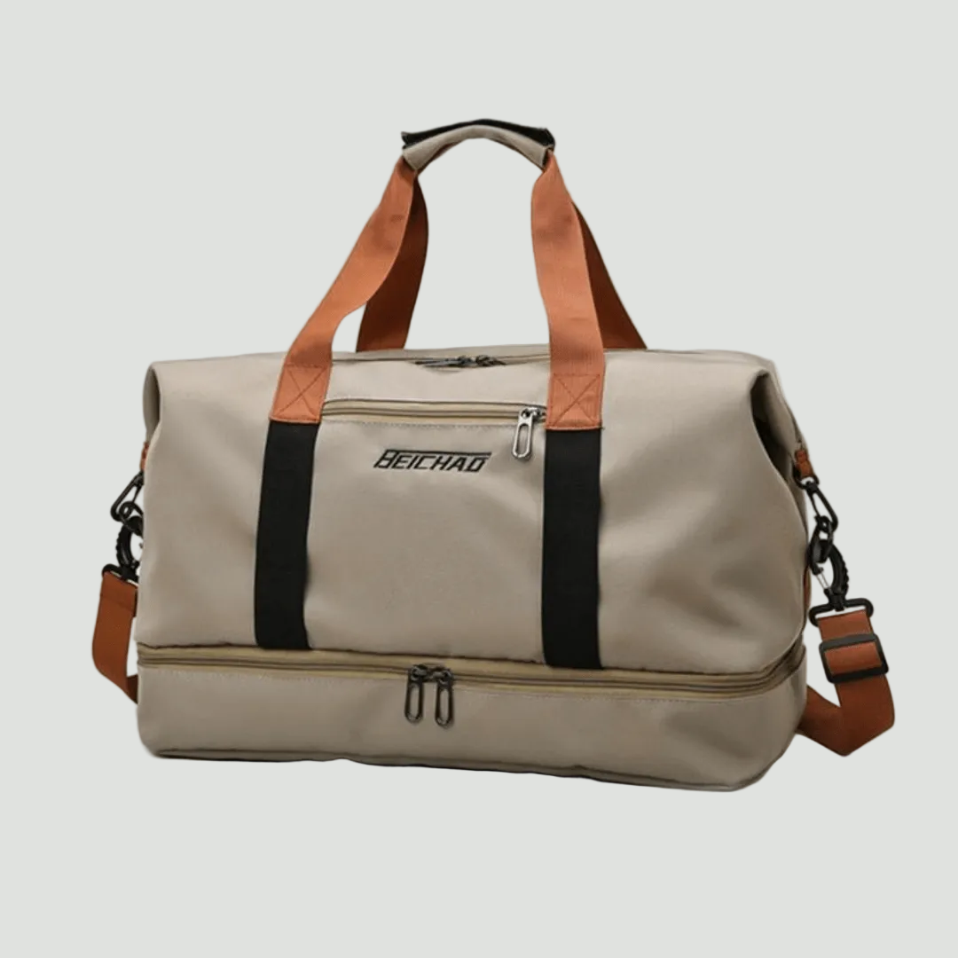 Sports Travel Bag – Water-Resistant Design with Separate Shoe Compartment