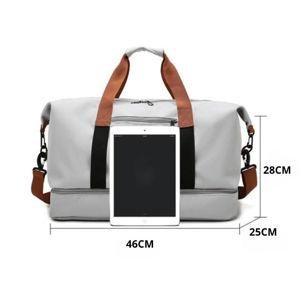 Sports Travel Bag – Water-Resistant Design with Separate Shoe Compartment