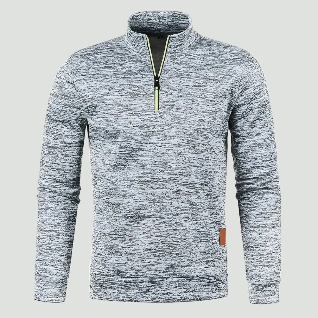 Insulated Hiking Fleece with Zip Neck – Breathable Layer for Cool Conditions