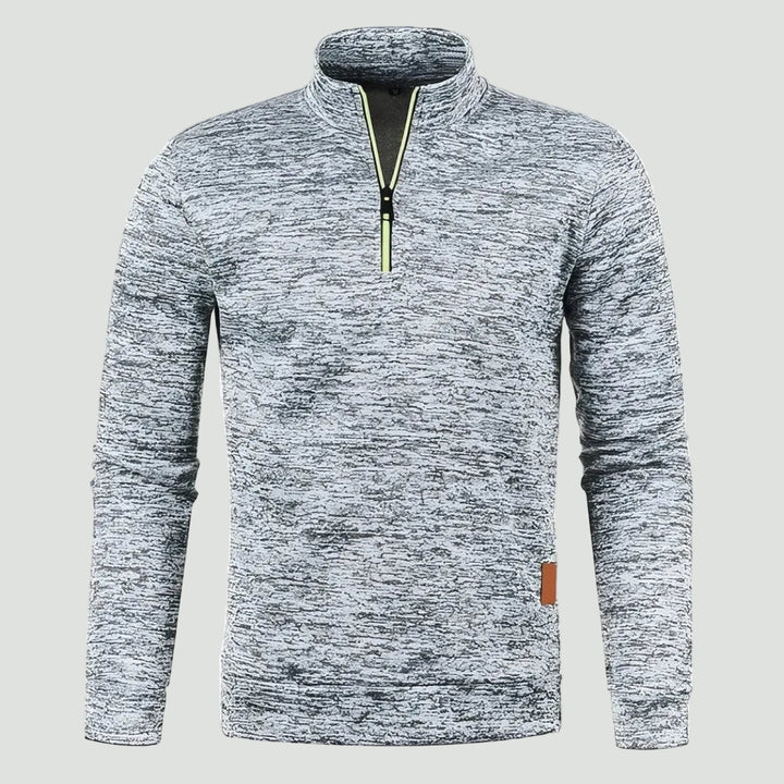 Insulated Hiking Fleece with Zip Neck – Breathable Layer for Cool Conditions