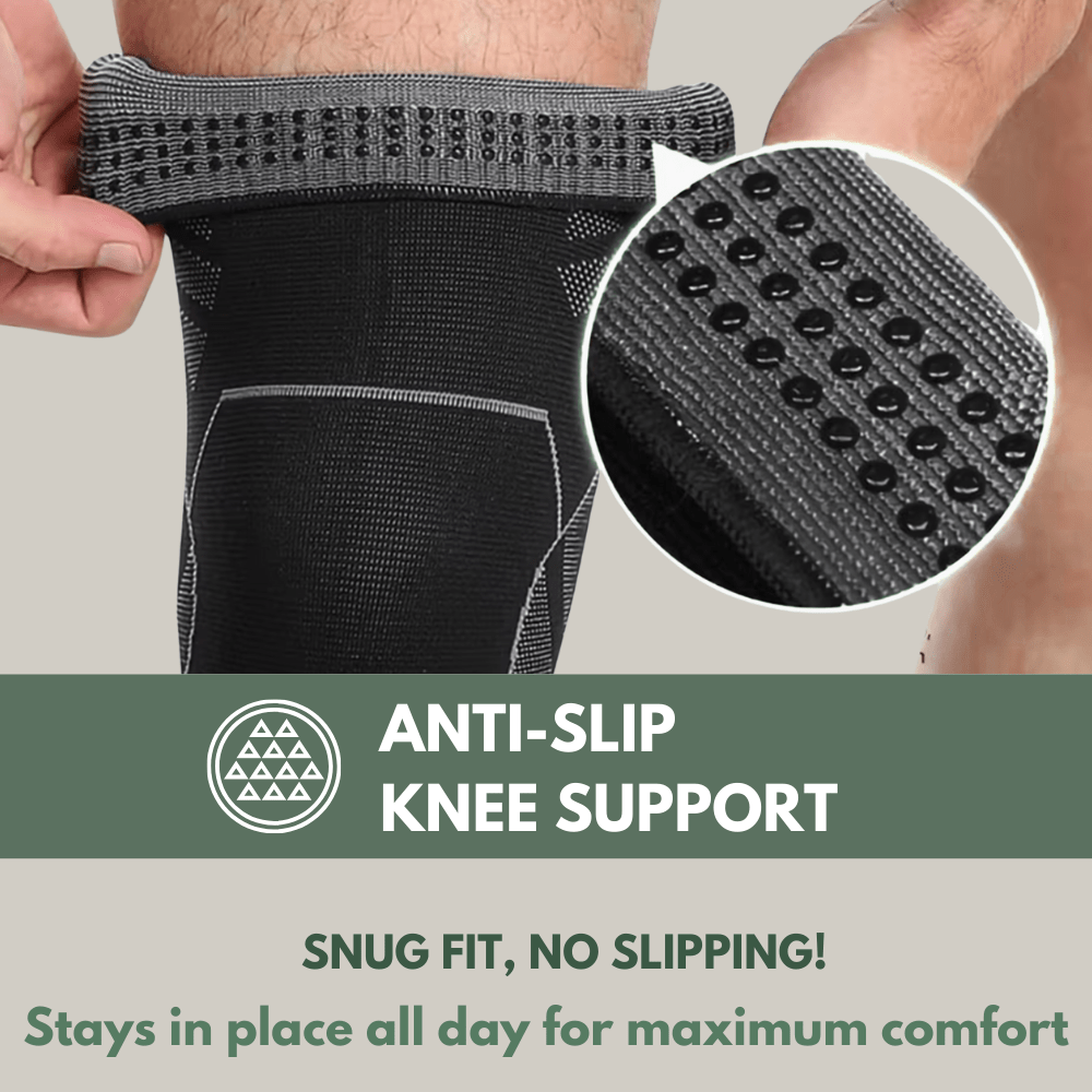 Full-Length Breathable Compression Knee Sleeve – Supportive Fit for Outdoor Activity