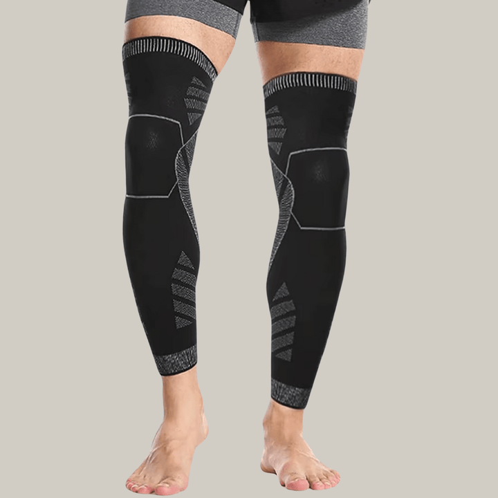 Full-Length Breathable Compression Knee Sleeve – Supportive Fit for Outdoor Activity
