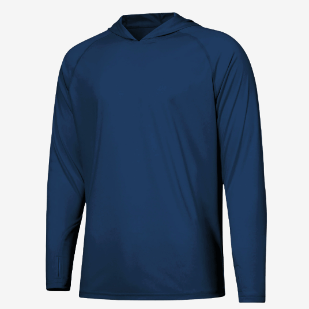 Men’s UPF 50+ Sun Hoodie – Lightweight Quick Dry Design