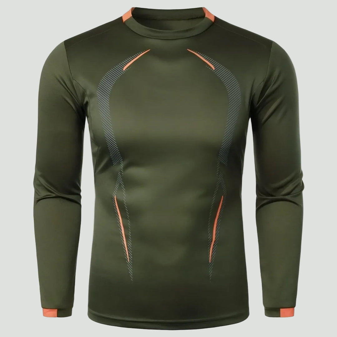 Men’s Breathable Long Sleeve Outdoor T-Shirt – Lightweight Trail Layer