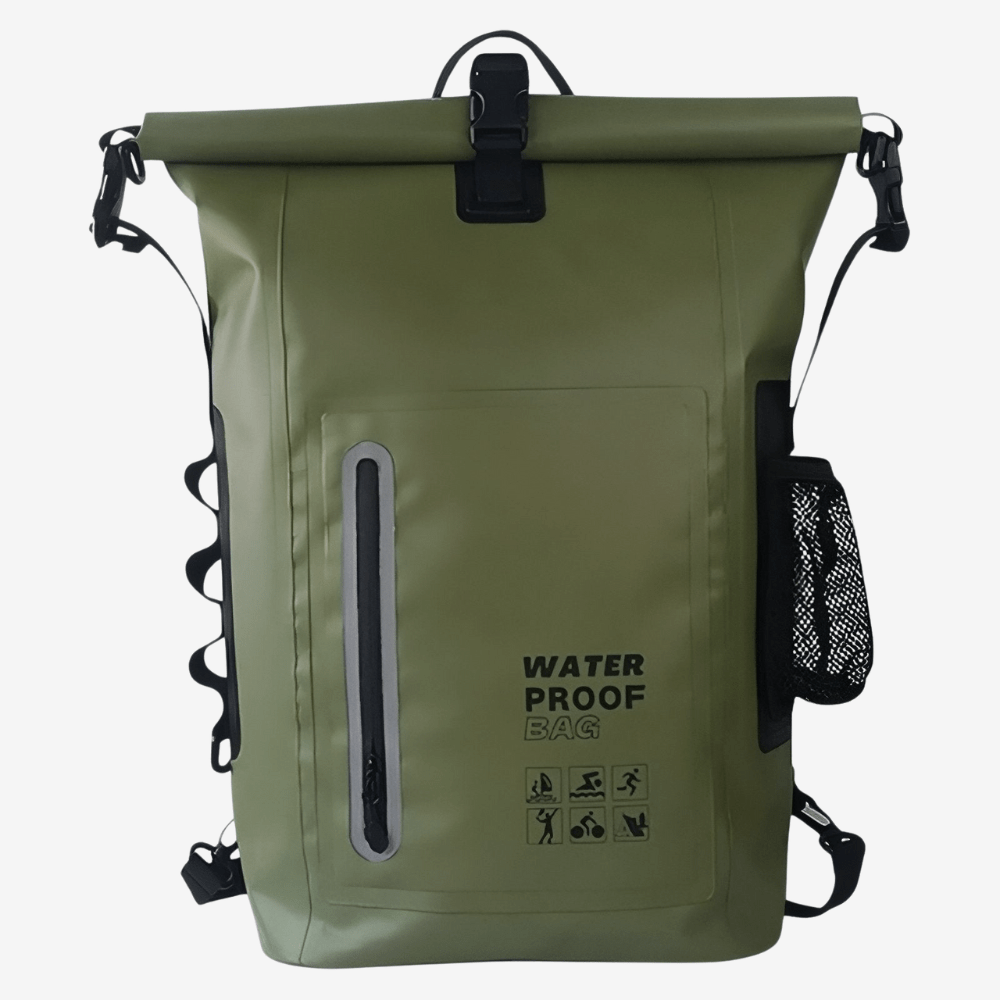 Durable 30L Waterproof Hiking Backpack – Roll-Top Design for Wet Conditions