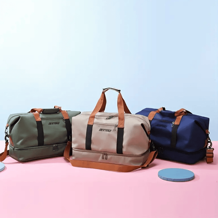 Sports Travel Bag – Water-Resistant Design with Separate Shoe Compartment
