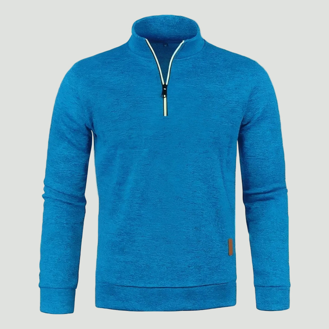 Insulated Hiking Fleece with Zip Neck – Breathable Layer for Cool Conditions