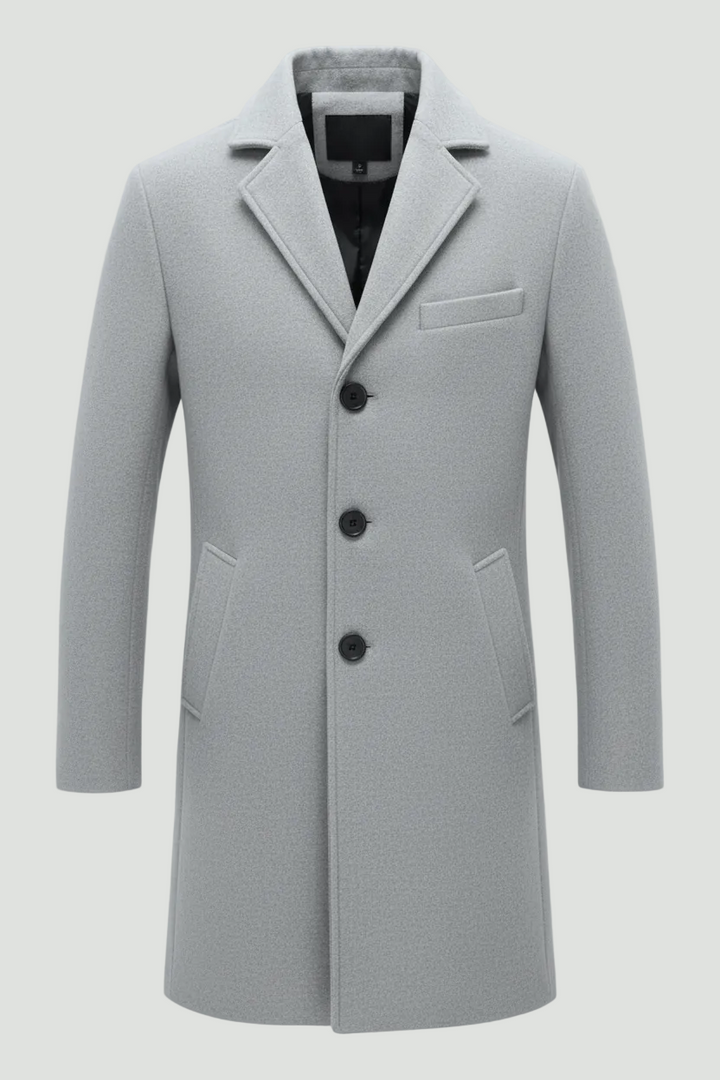 Men’s Classic Winter Trench Coat | Refined Style and Everyday Warmth