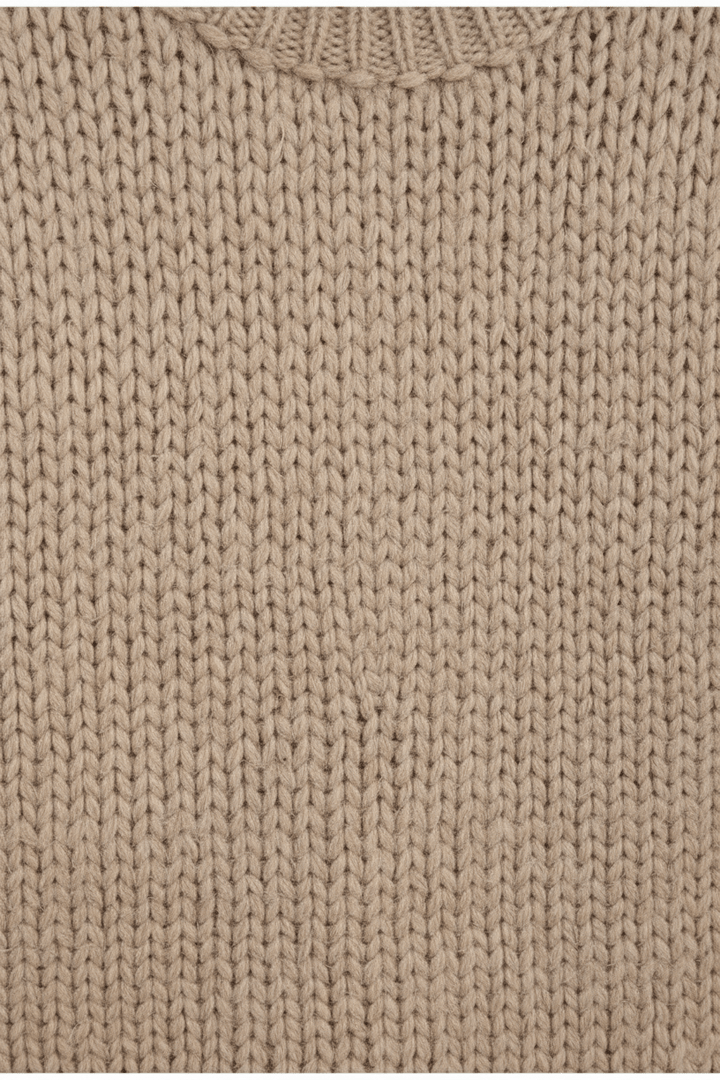 Women’s Oversized Knit Jumper with Balloon Sleeves