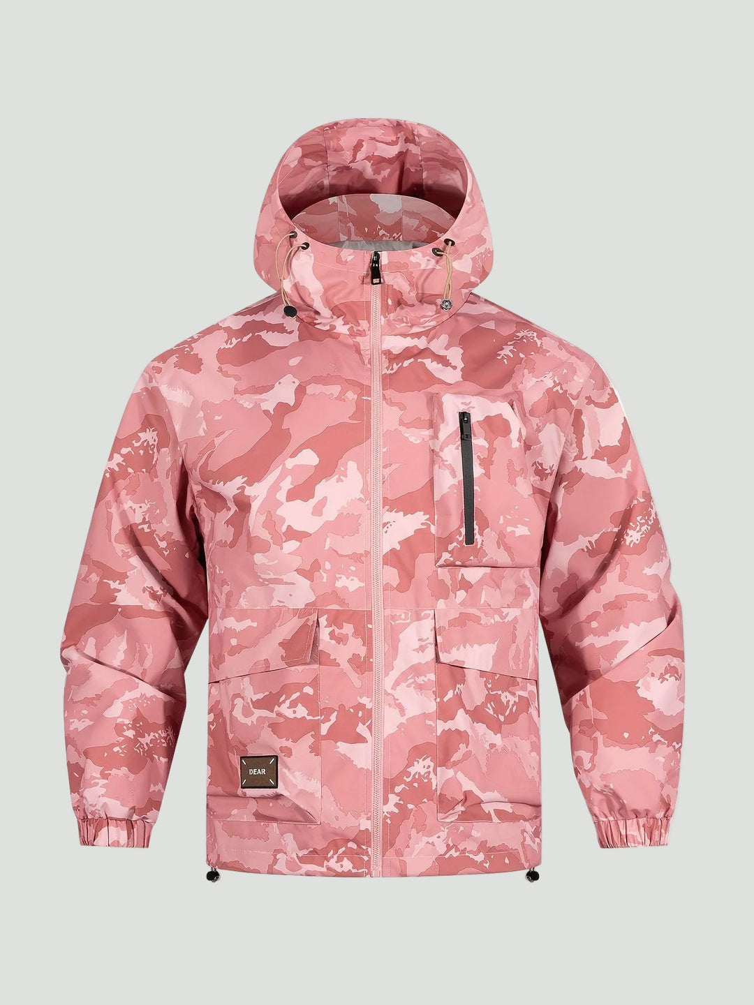 Camouflage Hooded Jacket – Utility-Inspired Casual Outerwear