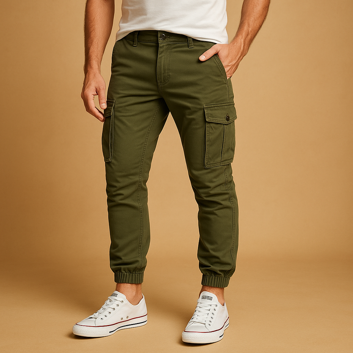 Men’s Cargo Pants with Multiple Pockets – Durable & Functional Design