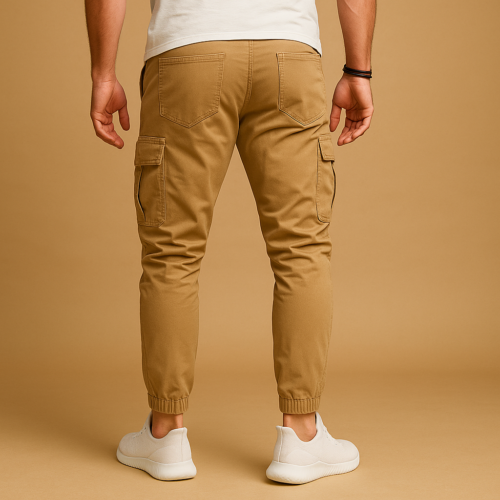 Men’s Cargo Pants with Multiple Pockets – Durable & Functional Design