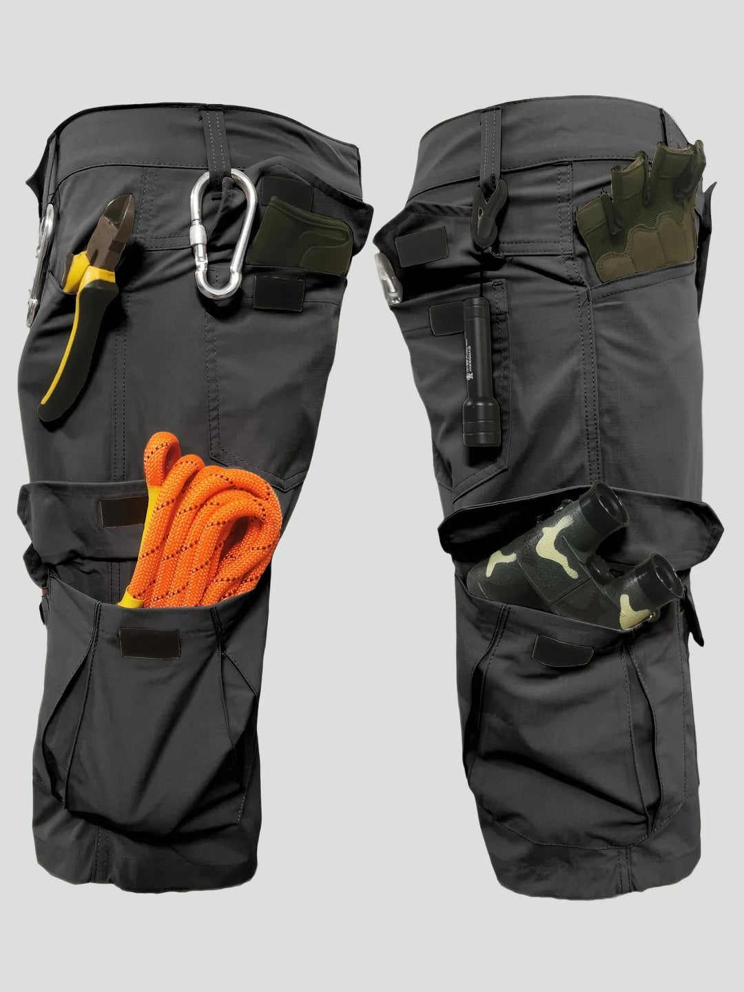 Men’s Lightweight Outdoor Cargo Shorts – Multi Pocket Utility Design