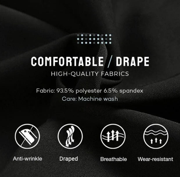 Men’s Stretch Trousers – Flexible Fit for Everyday Wear