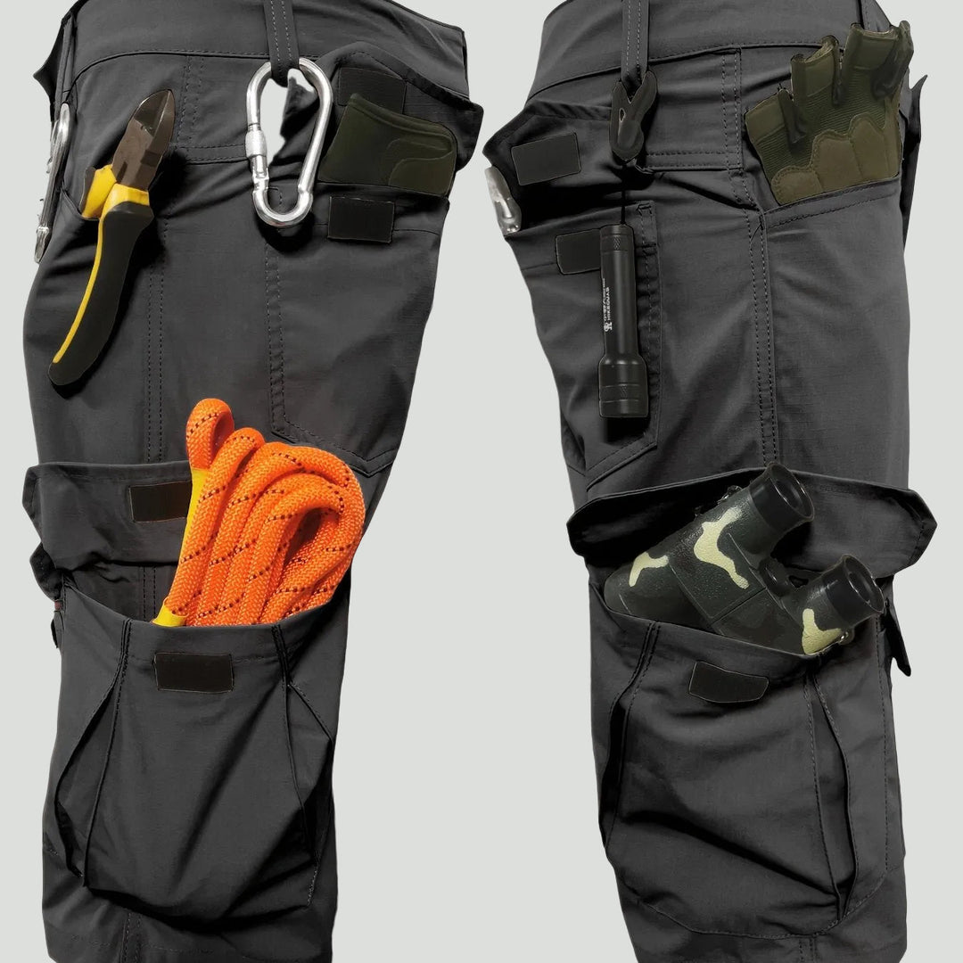 Men’s Lightweight Outdoor Cargo Shorts – Multi Pocket Utility Design