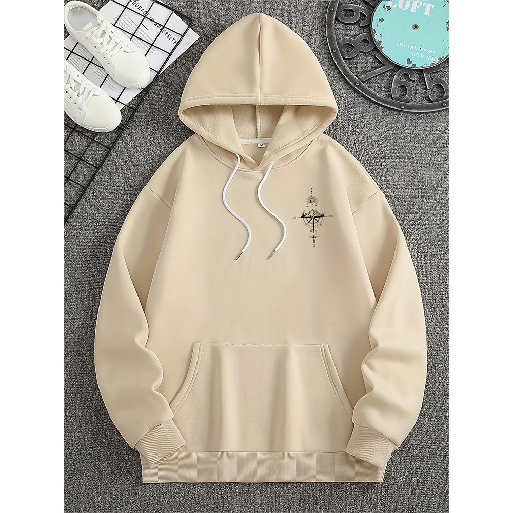 Men’s Hoodie | Comfort, Style and a Bold Compass Design