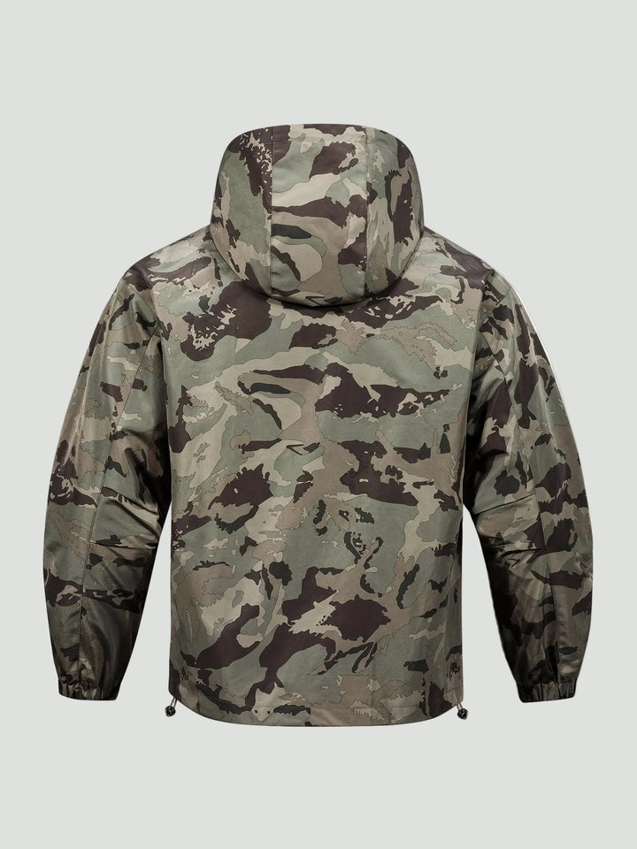 Camouflage Hooded Jacket – Utility-Inspired Casual Outerwear