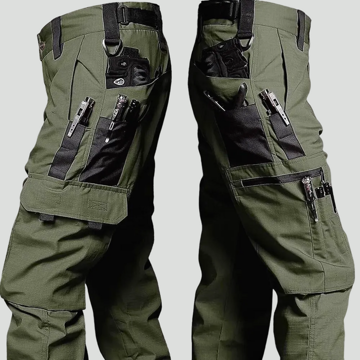 Men’s Tactical Outdoor Work Pants – Water-Resistant Cargo Design