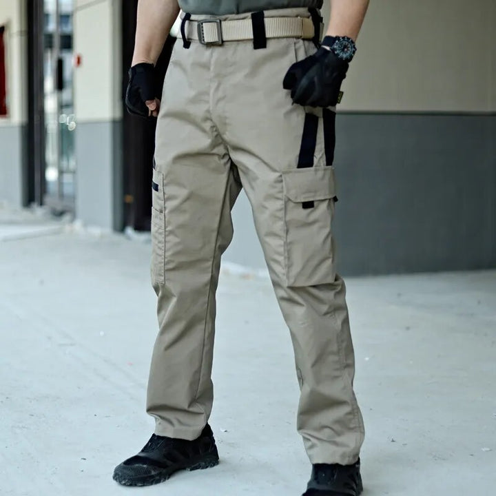 Men’s Tactical Outdoor Work Pants – Water-Resistant Cargo Design