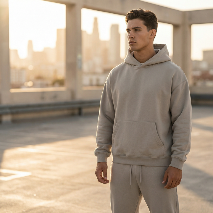 Men’s Oversized Hoodie & Jogger Set – Relaxed Everyday Fit