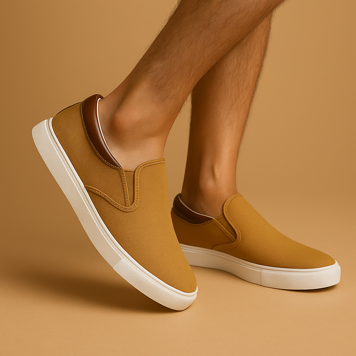 Men’s Breathable Slip-On Loafers – Modern Comfort and Timeless Style