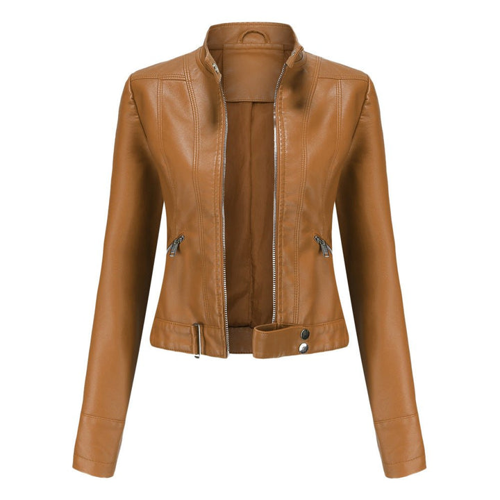 Tailored Leather Jacket for Women | Effortless Style