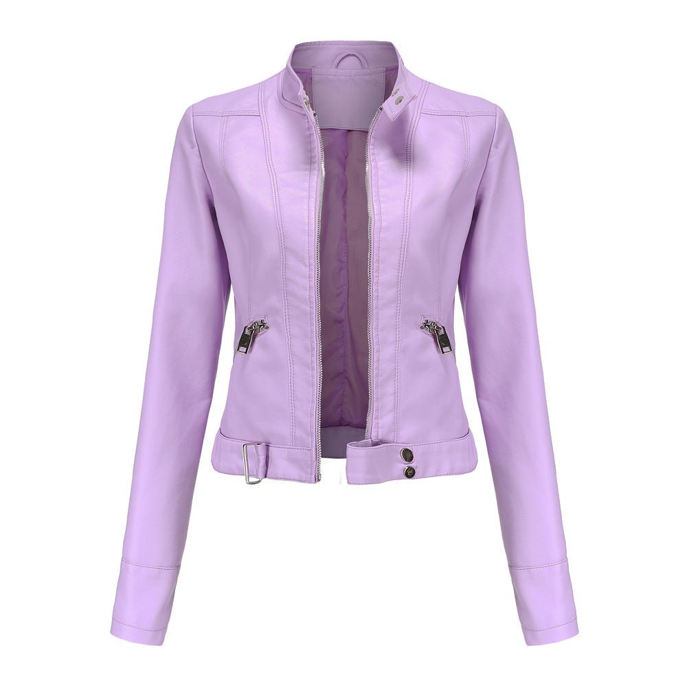Tailored Leather Jacket for Women | Effortless Style