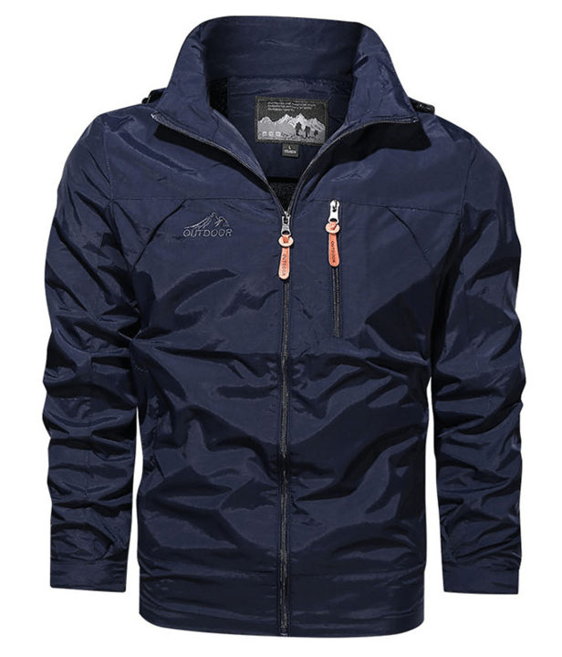 Men’s Waterproof Outdoor Jacket – Lightweight & Windproof