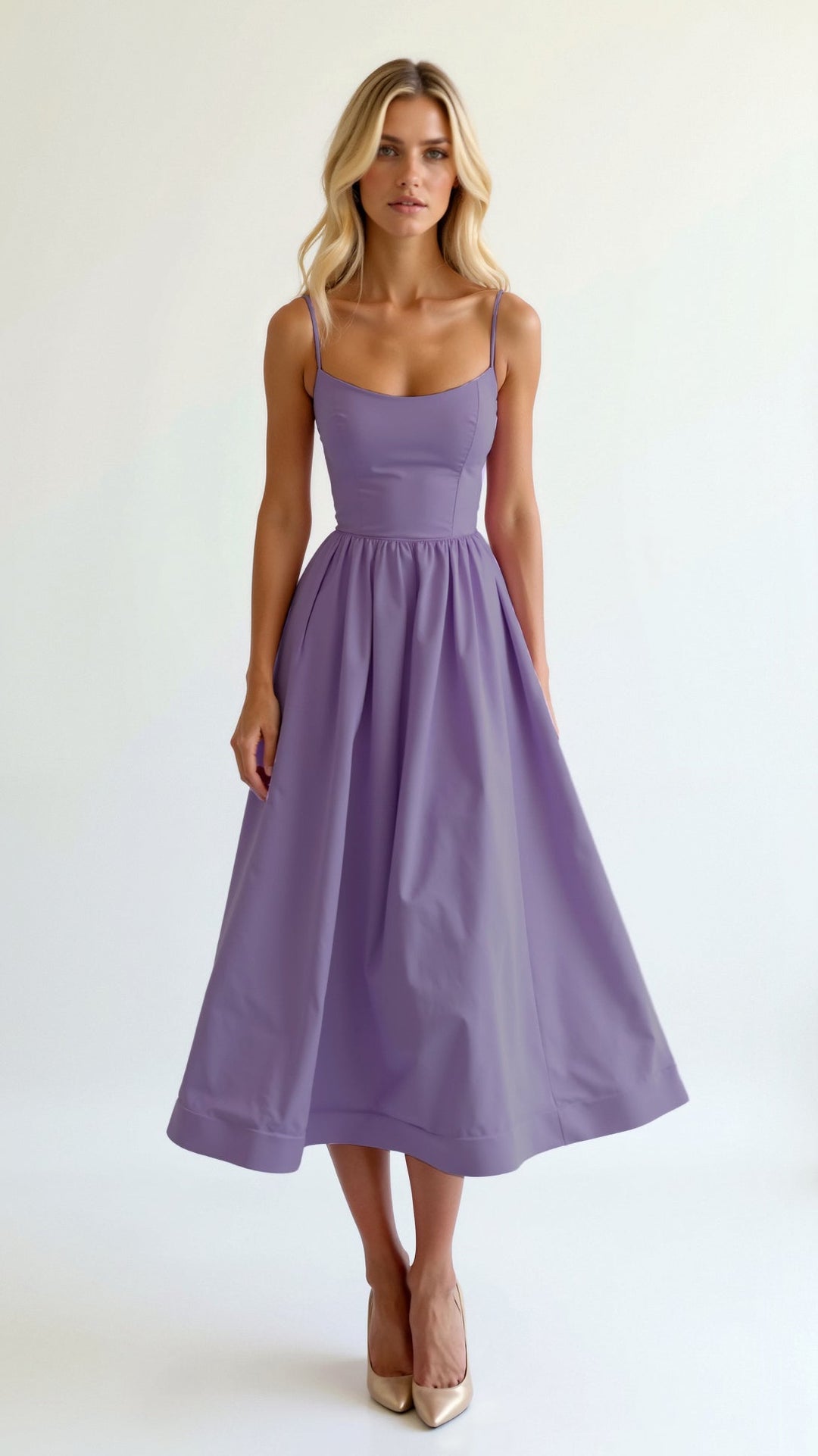 Flowy Midi Summer Dress for Women | Effortless Elegance