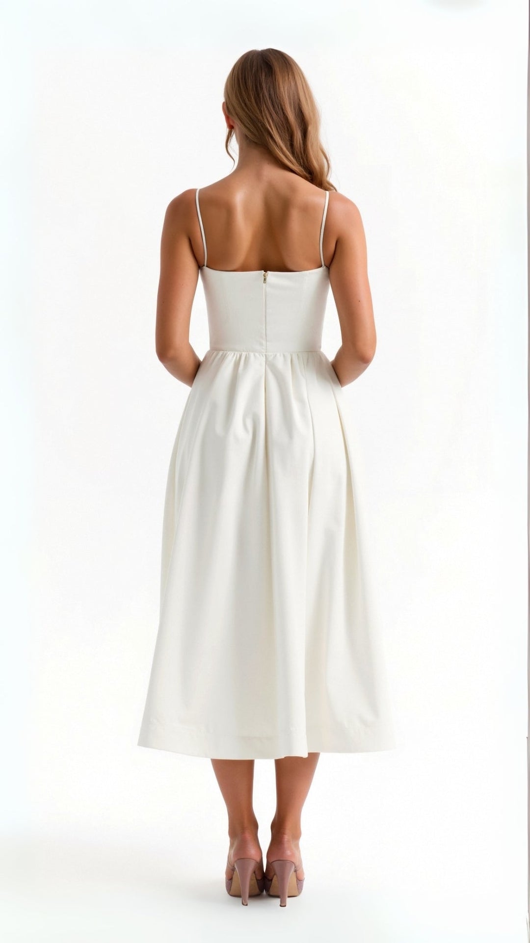 Flowy Midi Summer Dress for Women | Effortless Elegance