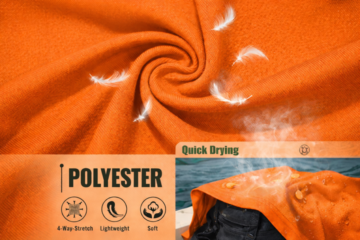 Men’s UPF 50+ Sun Hoodie – Lightweight Quick Dry Design
