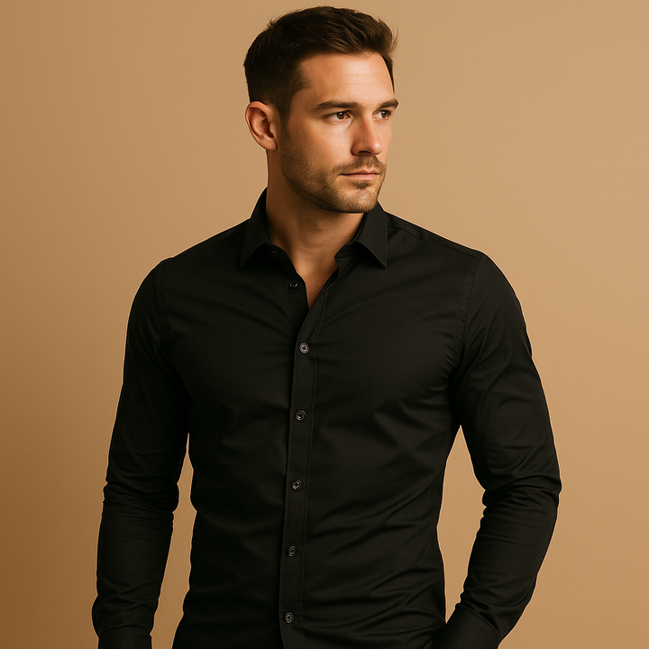 Men’s Slim Fit Shirt – Classic Casual Button-Up