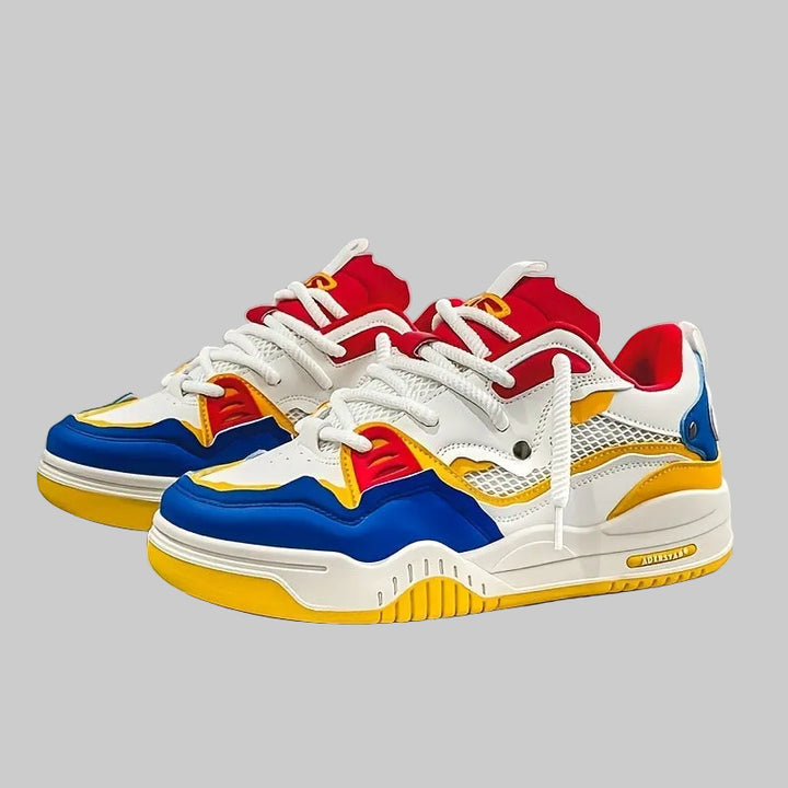 Men’s Chunky Trainers with Thick Sole – Sporty Casual Style