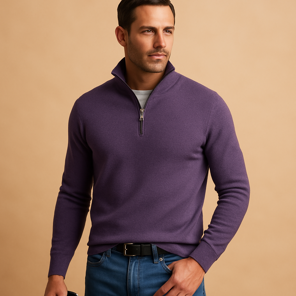 Men’s Zip Cardigan for Everyday Comfort and Smart Layering