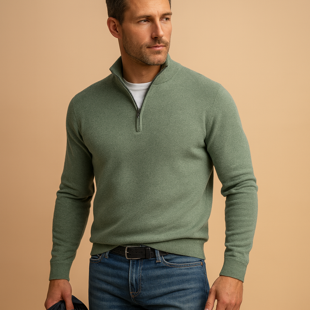 Men’s Zip Cardigan for Everyday Comfort and Smart Layering