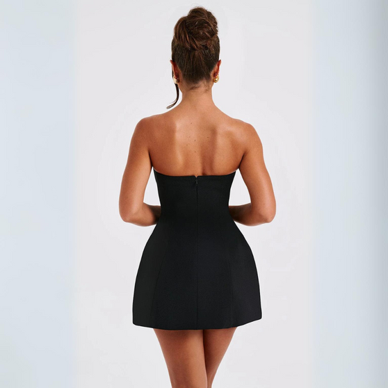 Women's Sleeveless Bodycon Mini Dress for Evening and Night Out